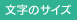 文字サイズ